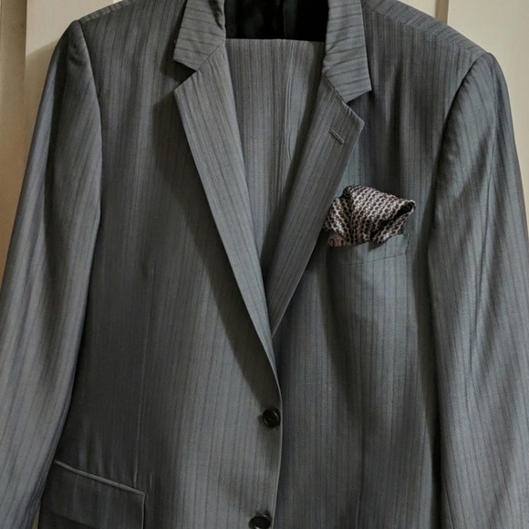 Dior Homme Super 130 & Silk Suit 42 S